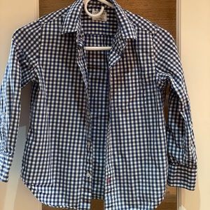 Crewcuts Gingham Dressy Collared Shirt